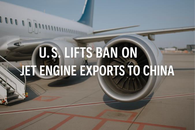 الولايات المتحدة ترفع الحظر عن تصدير محركات الطائرات إلى الصين — نقطة تحوّل في العلاقات التجارية الأميركية الصينية